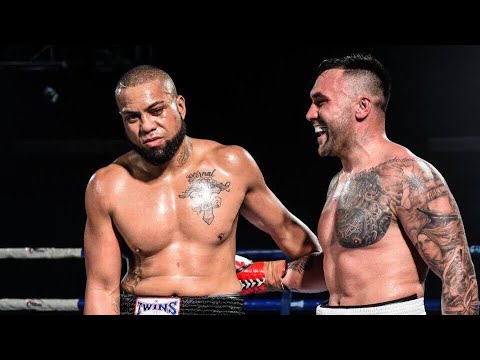 BRUTAL BODY SHOT ENDS FIGHT! Joshua Tongalea vs Slade King - Hardknocks 7 @ Onehunga 30Jun18