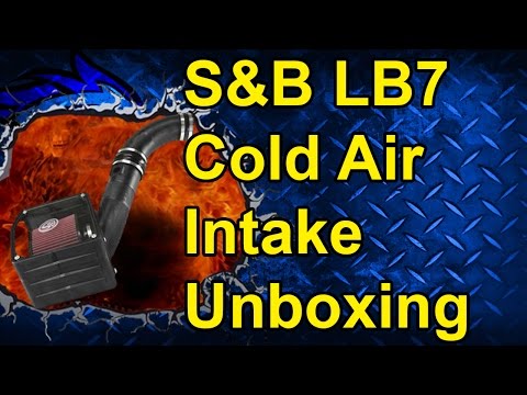 S&B Cold Air Intake Unboxing: 01-04 GM Duramax LB7 #75-5101