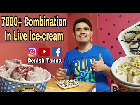 7000+ Combination In Live Ice-cream @ Rollies Rajkot