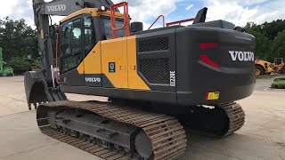 Volvo EC220EL excavator walk around.