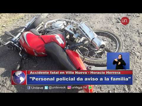Accidente fatal Villa Nueva