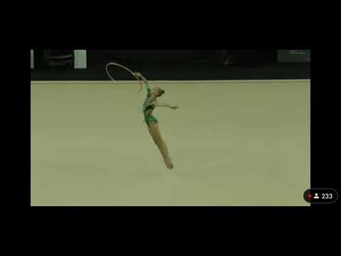 Alina Kolomietc Aura Cup 2021 hoop Zagreb Croatia