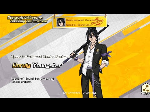 SSR [Unparalleled] Speed O Sound Sonic new costume, Unruly Youngster, One Punch Man The Strongest