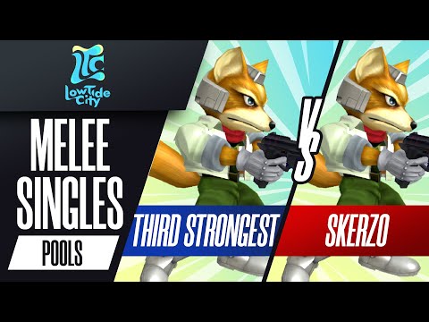 Skerzo vs Third Strongest - Pools Melee Singles - Low Tide City | Fox vs Fox