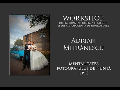 Workshop fotografie de nunta - Ploiesti ep.1