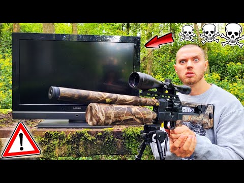 Wie viele Waffen überlebt ein TV? (Mit Geheimwaffe)
