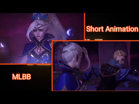 Alucard and Miya animation | MLBB | Kurama ML