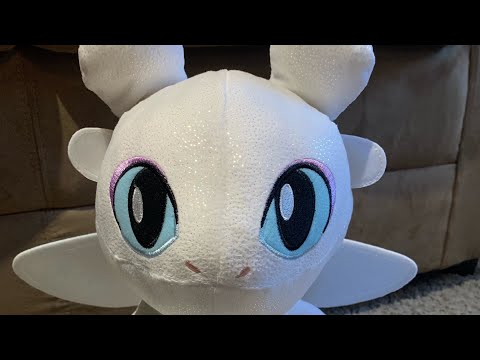 Build A bear Light Fury ! From how to train your dragon