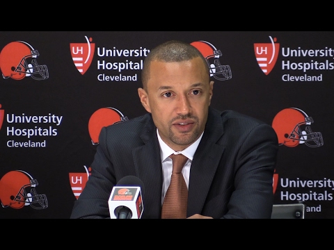 Sashi Brown on why no quarterback for Browns in Round 1 Video