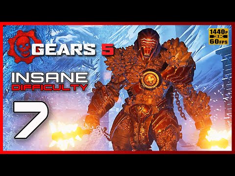 Gears 5 Insane Gameplay Walkthrough Part 7 | Forest for the Trees | No Commentary