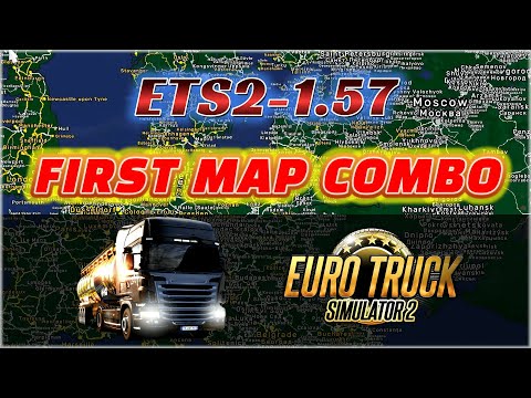 ETS2 1.57 FIRST MAP COMBO | First Update | PROMODS, RUSMAP, AUSTRALIA MAP AND MORE