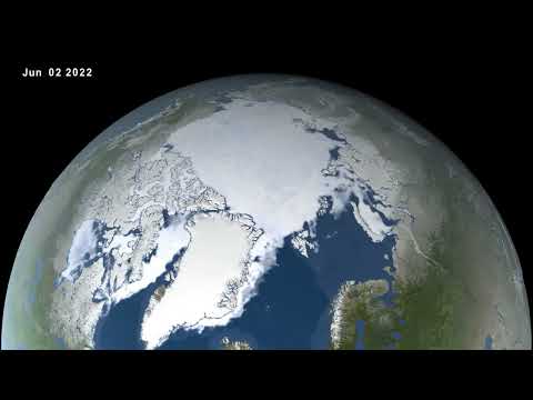 Arctic Sea Ice Minimum 2022.