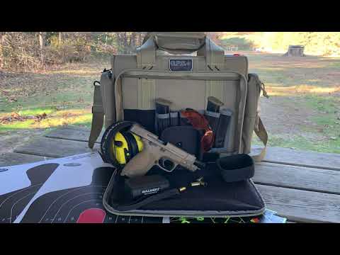 GPS TACTICAL PISTOL RANGE BAG FROM G OUTDOORS PRODUCTS