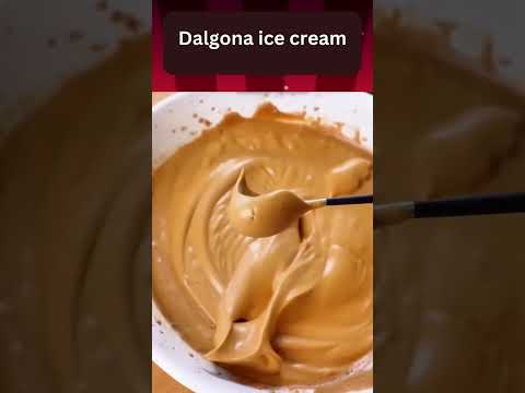 Dalgona ice cream /#dessert  #easyquickfood