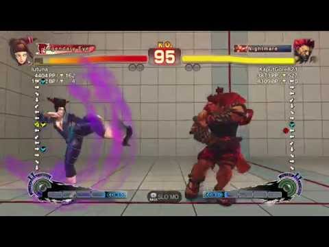lutuna (Juri) vs KaputGore821 (Akuma) ranked USF4