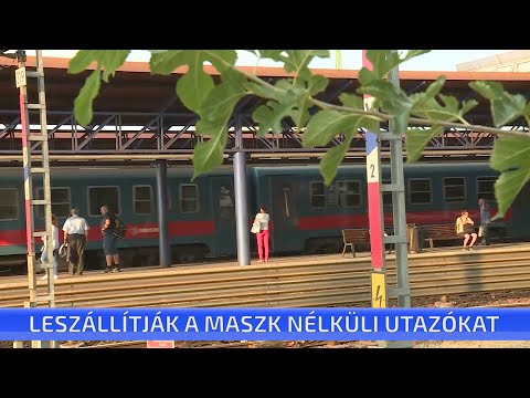 Leszállítják a maszk nélkül utazókat