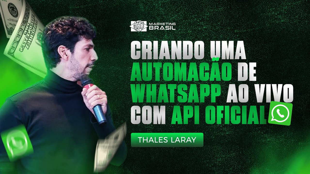 Live #79 - Criando uma automação de WhatsApp ao vivo com a API oficial
