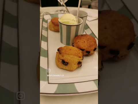Claridge's afternoon tea