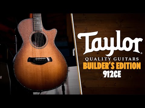 Taylor 900 Series | Builder's Edition 912ce - Wild Honey Burst