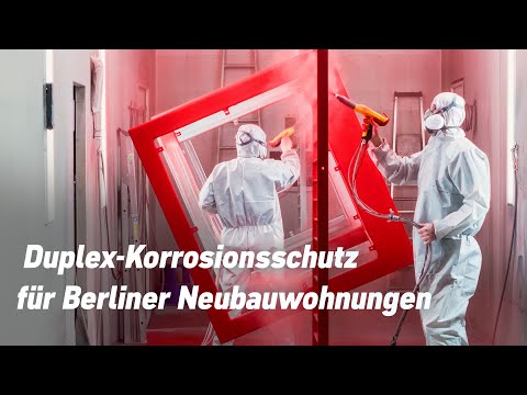 Vom Stahlbau zum Balkon – Felgenhauer und WIEGEL liefern Duplex-Korrosionsschutz für Berlin