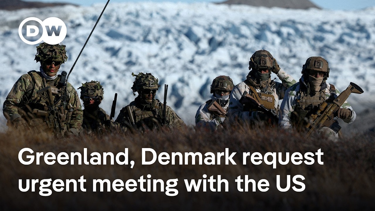 US says using military is 'always an option' for acquiring Greenland | DW News