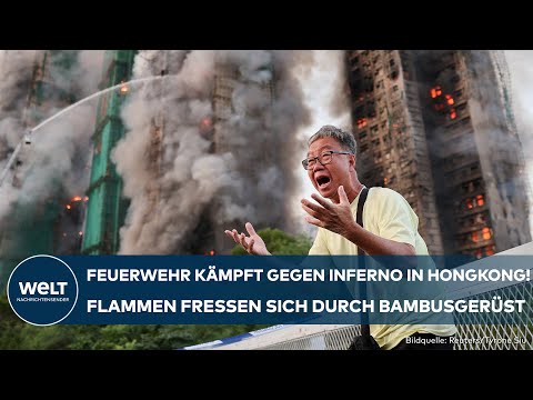 INFERNO IN HONGKONG: Wohnkomplex steht in Flammen! Mindestens 13 Tote – darunter auch Einsatzkräfte