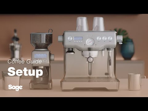 The Dual Boiler™ | A guide to setting up your espresso machine | Sage Appliances UK