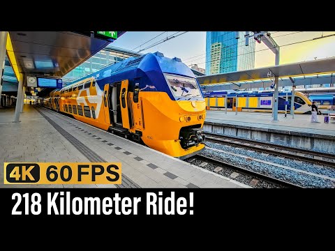 Train Cab Ride NL / Back to Maastricht / Amsterdam - Utrecht - Maastricht / VIRM IC / July 2023