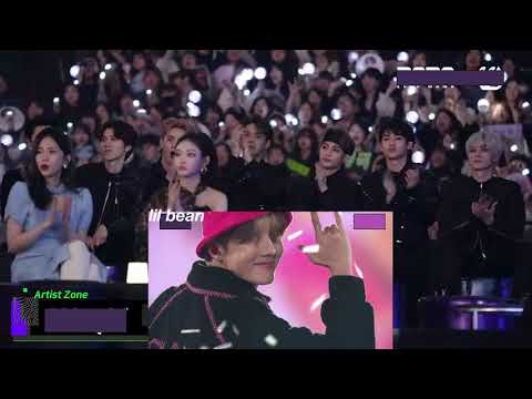 wayv & chungha reaction to BTS (boy with luv) MAMA 2019