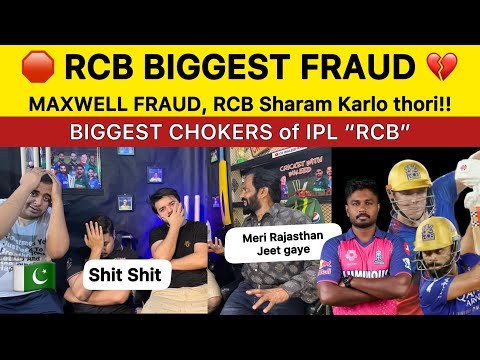 RCB vs RR Unbelievable Match 🛑 Pakistan Reaction on IPL 2024 RCB vs RR