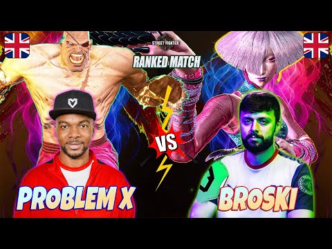 SF6 | PROBLEM X (Sagat) vs BROSKI (#1 A.K.I.) 👉 High-Level Street Fighter 6 Gameplay