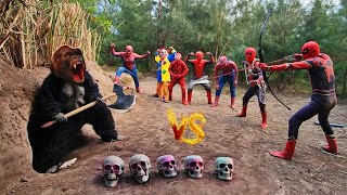 10 Brave Spider-Man Confront Giant Gorilla Monster