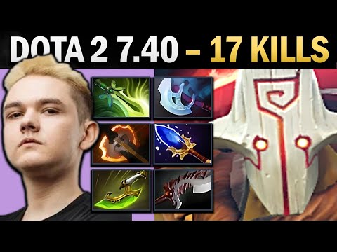 Juggernaut Pro Carry with Battlefury and Basher - Gameplay Dota 2