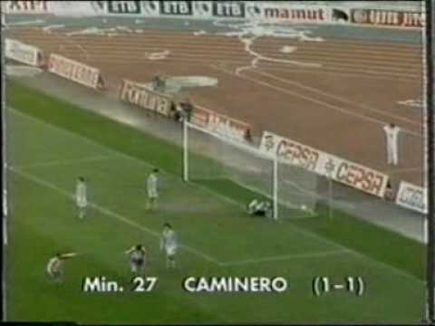 TEMP 94-95 Jornada 22. 1-1 Caminero (R.Sociedad-Atletico).wmv