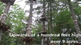 preview picture of video 'Official: Gunstock's Aerial Treetop Adventures!'