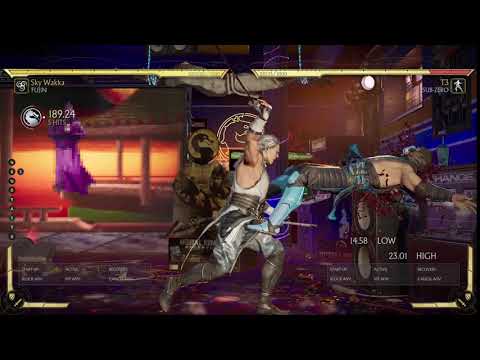MK11 Fujin meterless combo route off any starter. Load Out in the description