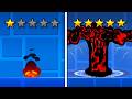 1 Star Explosion vs 5 Star Explosion in Geometry Dash DEFAULT Thumbnail