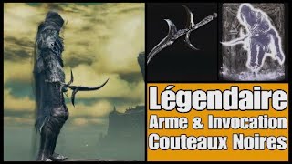 Elden Ring - Arme &amp; Invocation Légendaire Des Couteaux Noires