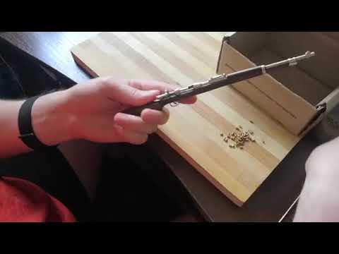 Mini gun that shoots | the Mauser K98 in action | 2mm Rifle | mini Mauser K98 | mini Rifle | W.POLAH