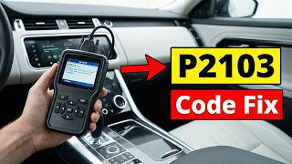 How To Fix P2103 Code - Throttle Actuator Control Motor Circuit High - Limp Mode Repair
