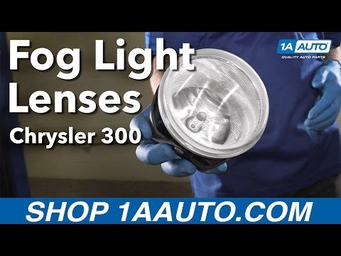 How to Replace Fog Light Lens 05-10 Chrysler 300