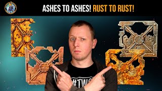 4 Ways to paint RUST effects for your Warhammer 40,000, Blanchitsu and Fallout | Duncan Rhodes