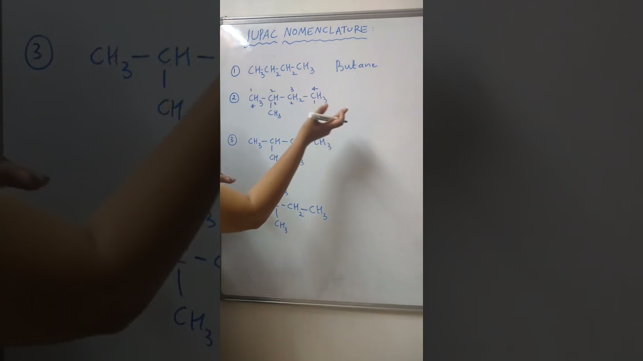 Naming organic compounds| IUPAC NOMENCLATURE|Easy and simple| substituted alkanes #jee #neet #shorts