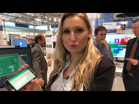 Smart Objects in der Produktion - Hannover Messe 2018
