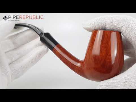 Teddy Knudsen Freehand Pfeifen Eagle Bent Einzelstück