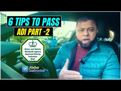 6 TIPS TO PASS ADI PART-2 DRIVING TEST!