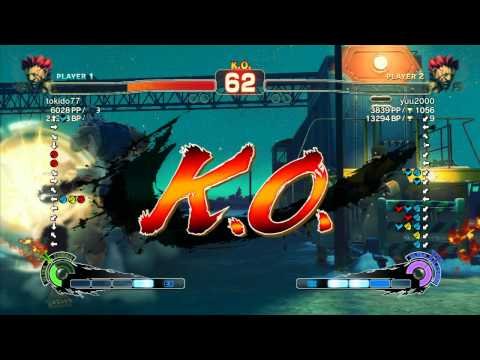 SSF4 AE: Tokido (Akuma) vs Yuu2000 (Akuma) - Ranked Match (720p HD)