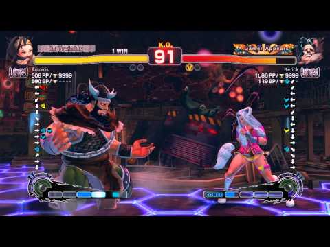 Ultra Street Fighter IV battle: Ibuki vs Hugo