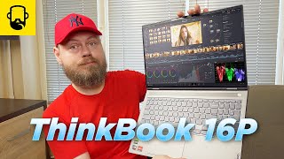 Lenovo ThinkBook 16p G3 ARH Mineral Grey (21EK000XRA) - відео 2
