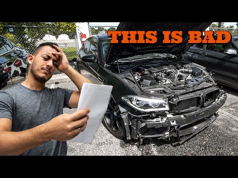 Terrible News Concerning My Wrecked BMW F10 M5 - The Absurd Repair Cost